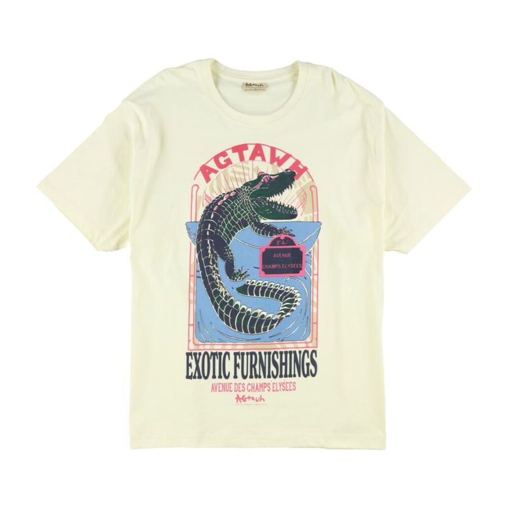 AGtawh Mens Alligator Graphic T-Shirt, NWT